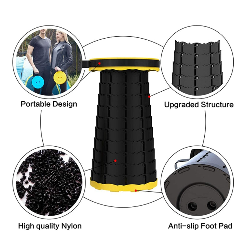 Smart Folding Stool™ - Ihre ultimative tragbare Sitzlösung für unterwegs