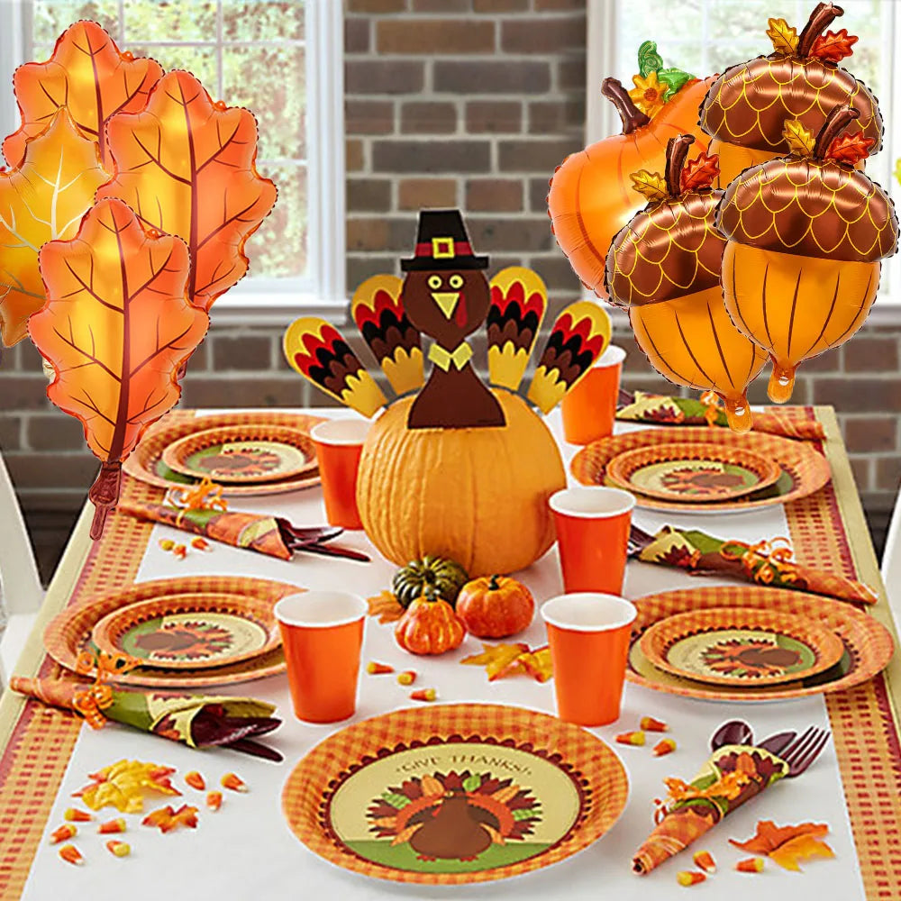 AutumnGlow Balloons Set™ – Feiern Sie den Herbst stilvoll | 8 STÜCK