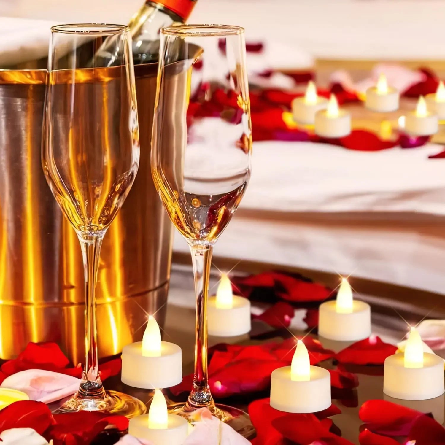 LumiTeal™ – Flammenlose LED-Teelichter | 5+5 GRATIS