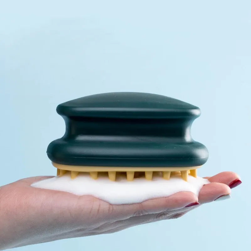 ScalpSense™ – Silikon-Massagebürste für die Kopfhaut