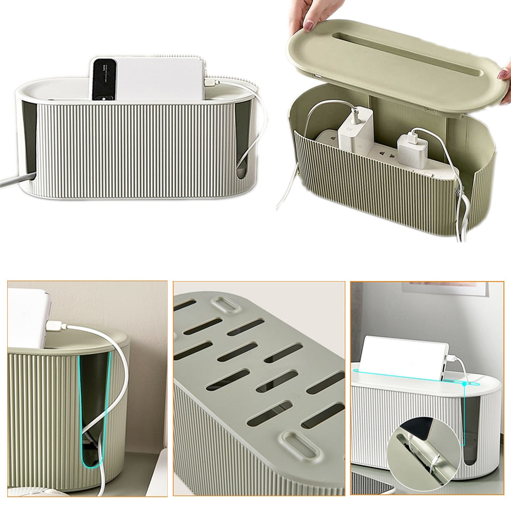 CableCube™ | Organizer voor Snoeren, Adapters en Stekkerdozen