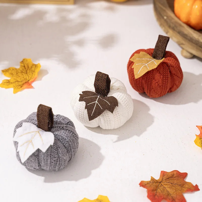 Cozy Knit Pumpkins™ – Warme Herbstdekoration | 2+2 GRATIS