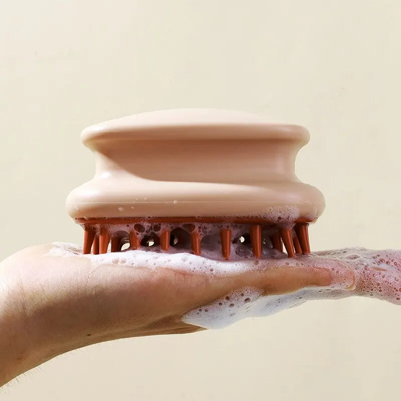 ScalpSense™ – Silikon-Massagebürste für die Kopfhaut