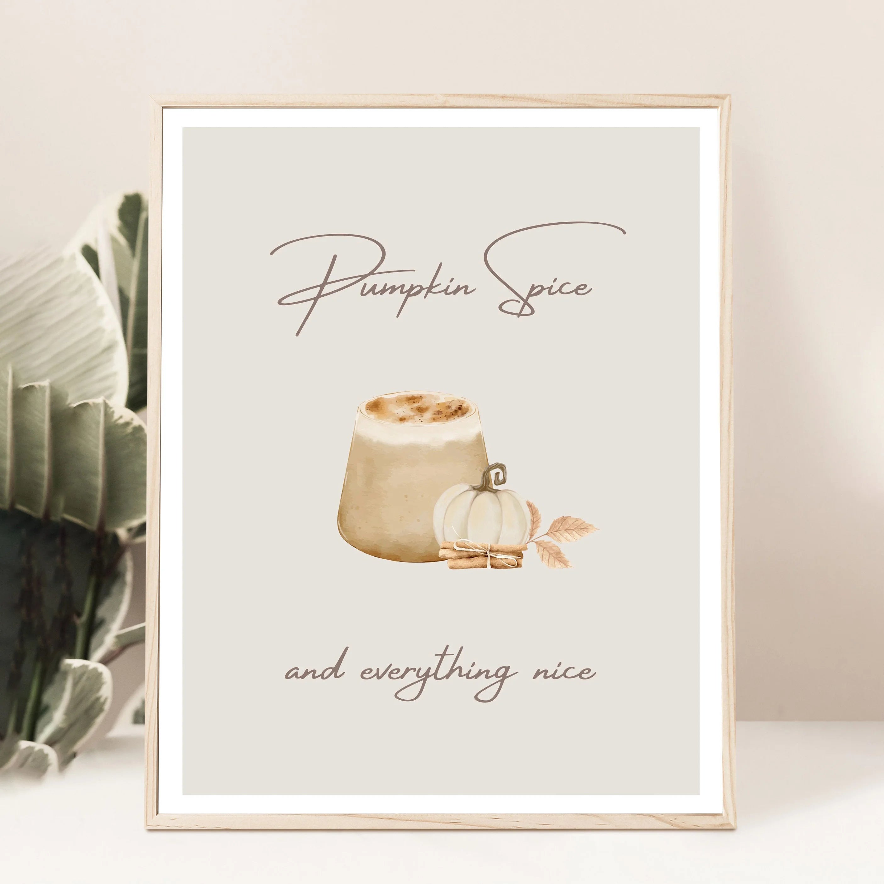 Autumn Spice Wall Art™ – Warme Herbstposter | 2+2 GRATIS