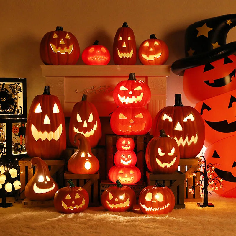 PumpkinGlow™ – Leuchtende Halloween Kürbis-Deko | 1+1 GRATIS