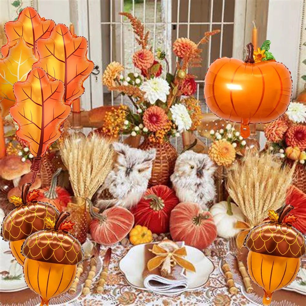 AutumnGlow Balloons Set™ – Feiern Sie den Herbst stilvoll | 8 STÜCK