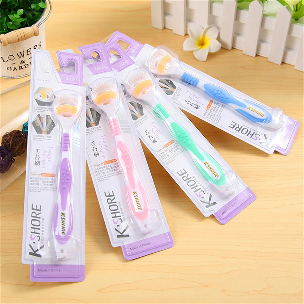 FreshTongue™ – Zungenreiniger mit Bürste | 2+2 GRATIS