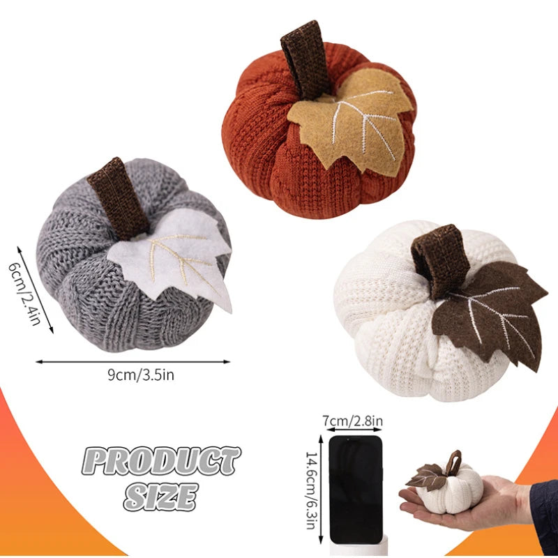Cozy Knit Pumpkins™ – Warme Herbstdekoration | 2+2 GRATIS