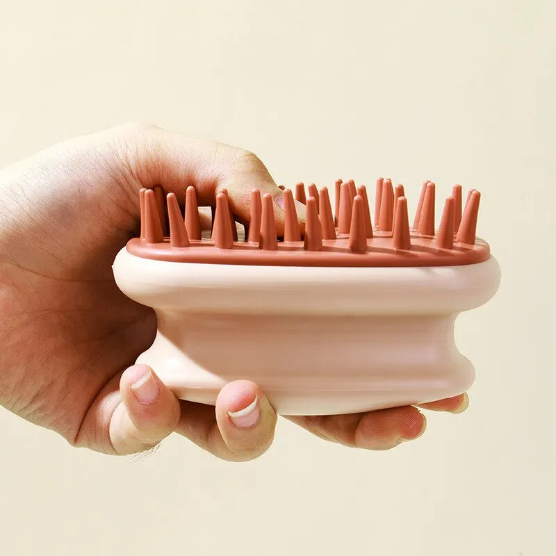 ScalpSense™ – Silikon-Massagebürste für die Kopfhaut