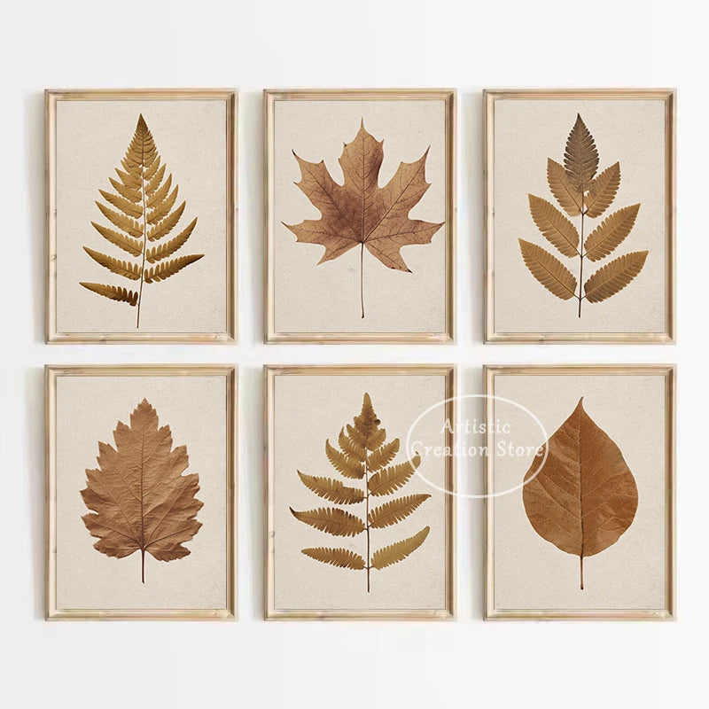 Autumn Prints™ – Zeitlose Herbst-Wanddekoration | 2+2 GRATIS