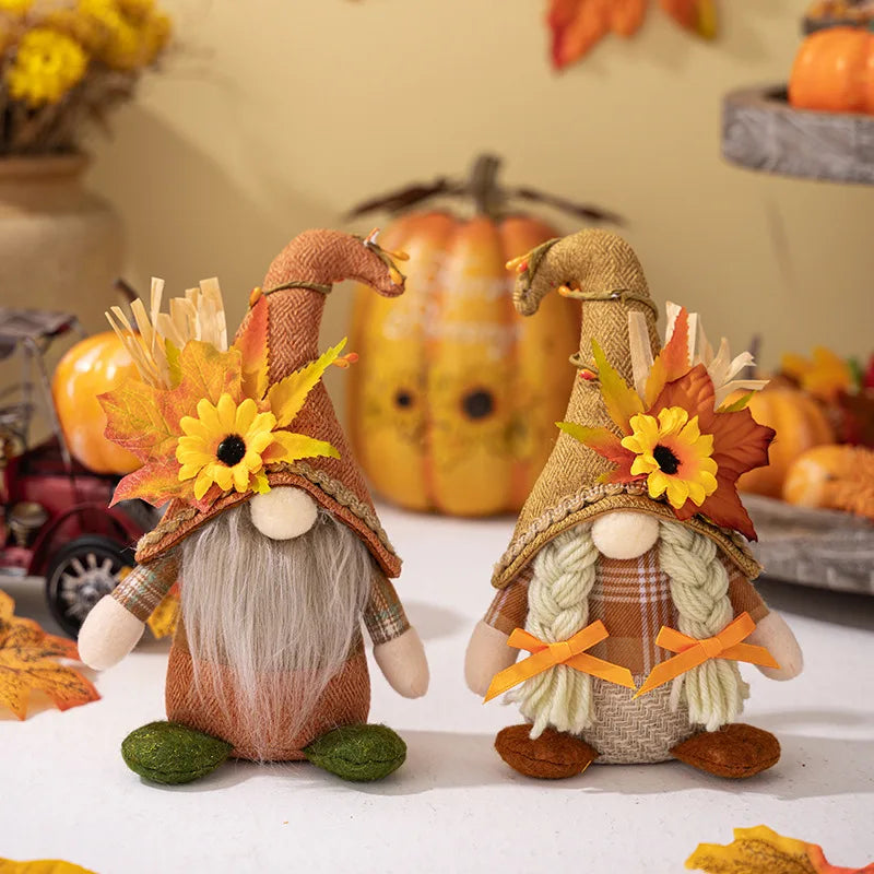 Harvest Gnome Duo™ – Stimmungsvolle Herbstzwerge | 1+1 GRATIS
