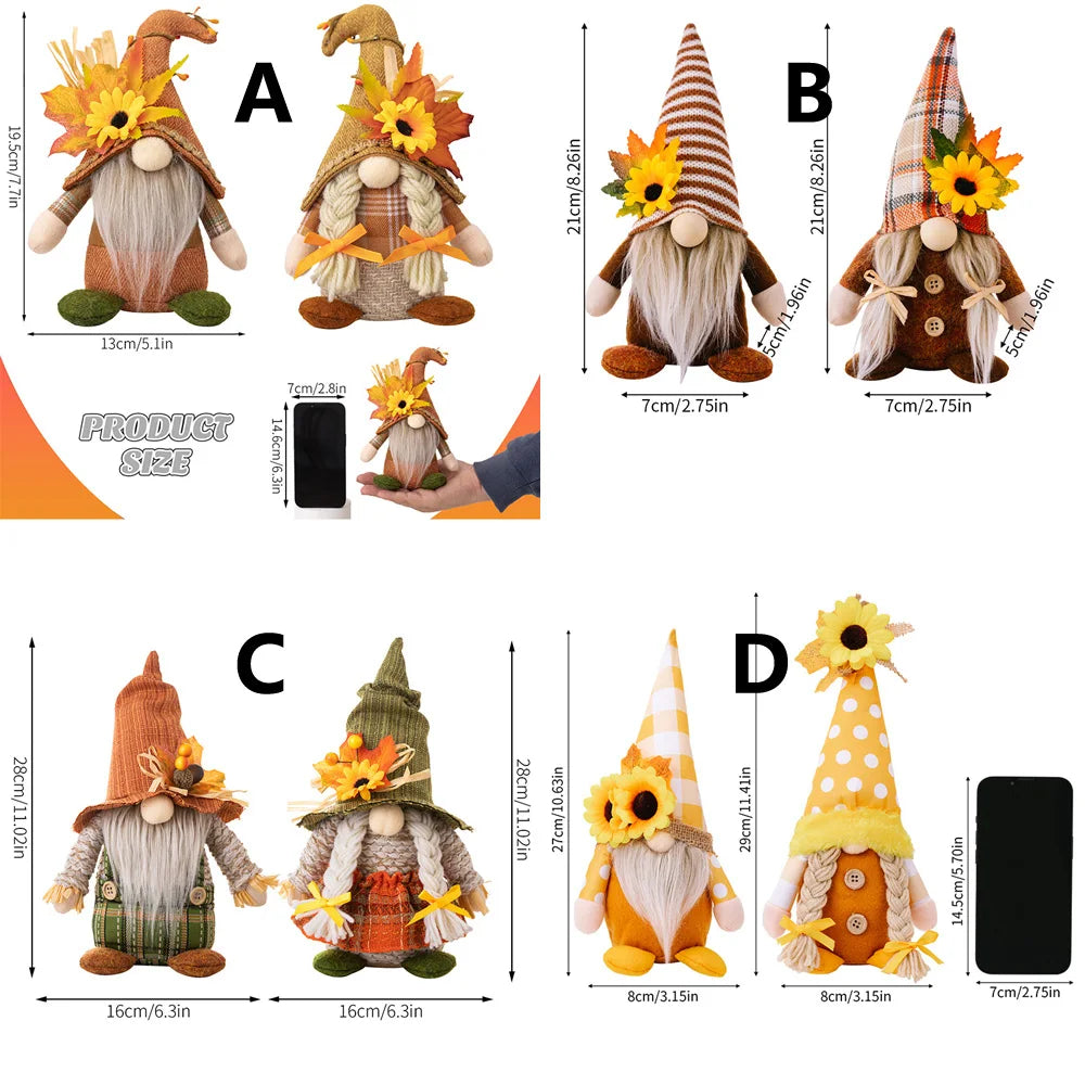 Harvest Gnome Duo™ – Stimmungsvolle Herbstzwerge | 1+1 GRATIS
