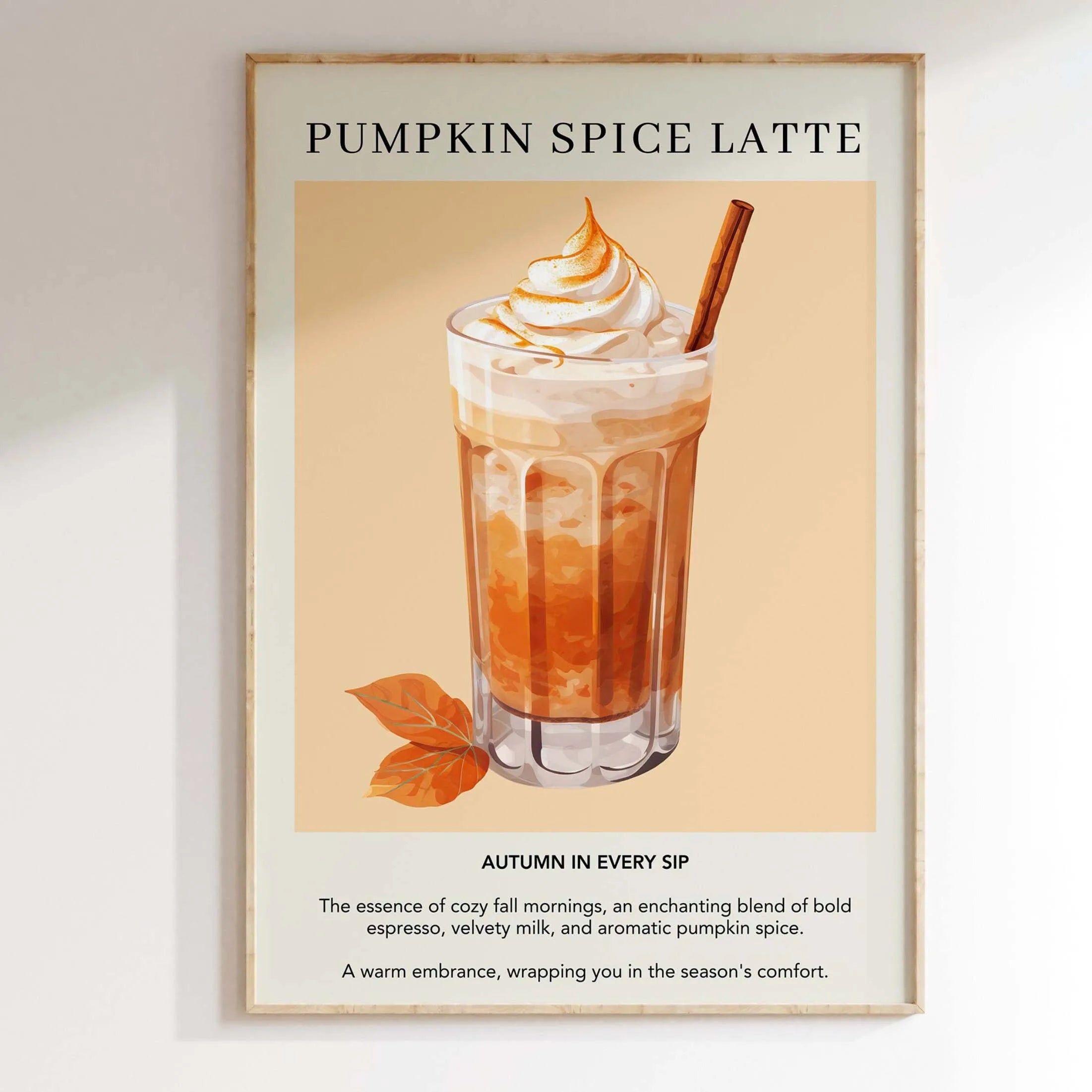 Autumn Spice Wall Art™ – Warme Herbstposter | 2+2 GRATIS