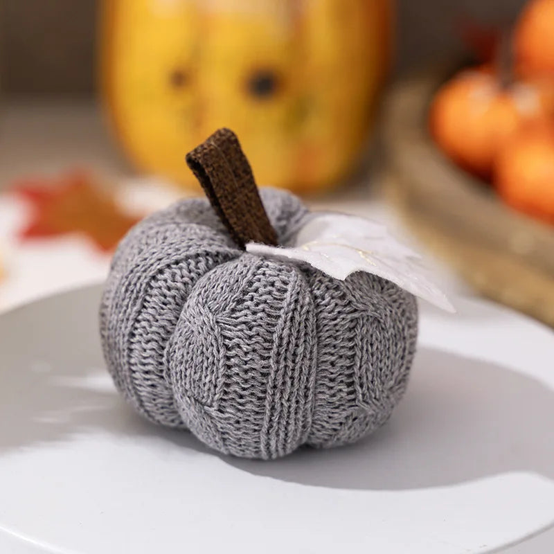 Cozy Knit Pumpkins™ – Warme Herbstdekoration | 2+2 GRATIS