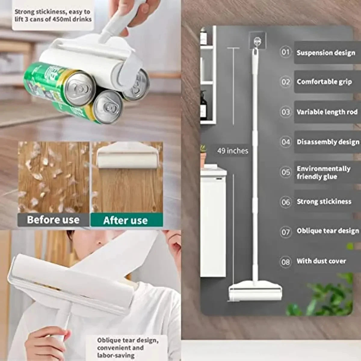 LintMaster Roller™ – Haarfrei in Sekundenschnelle