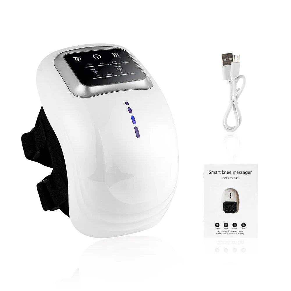 KneeRelief Pro™ – Intelligenter Knie-Massager mit Wärme & Vibration