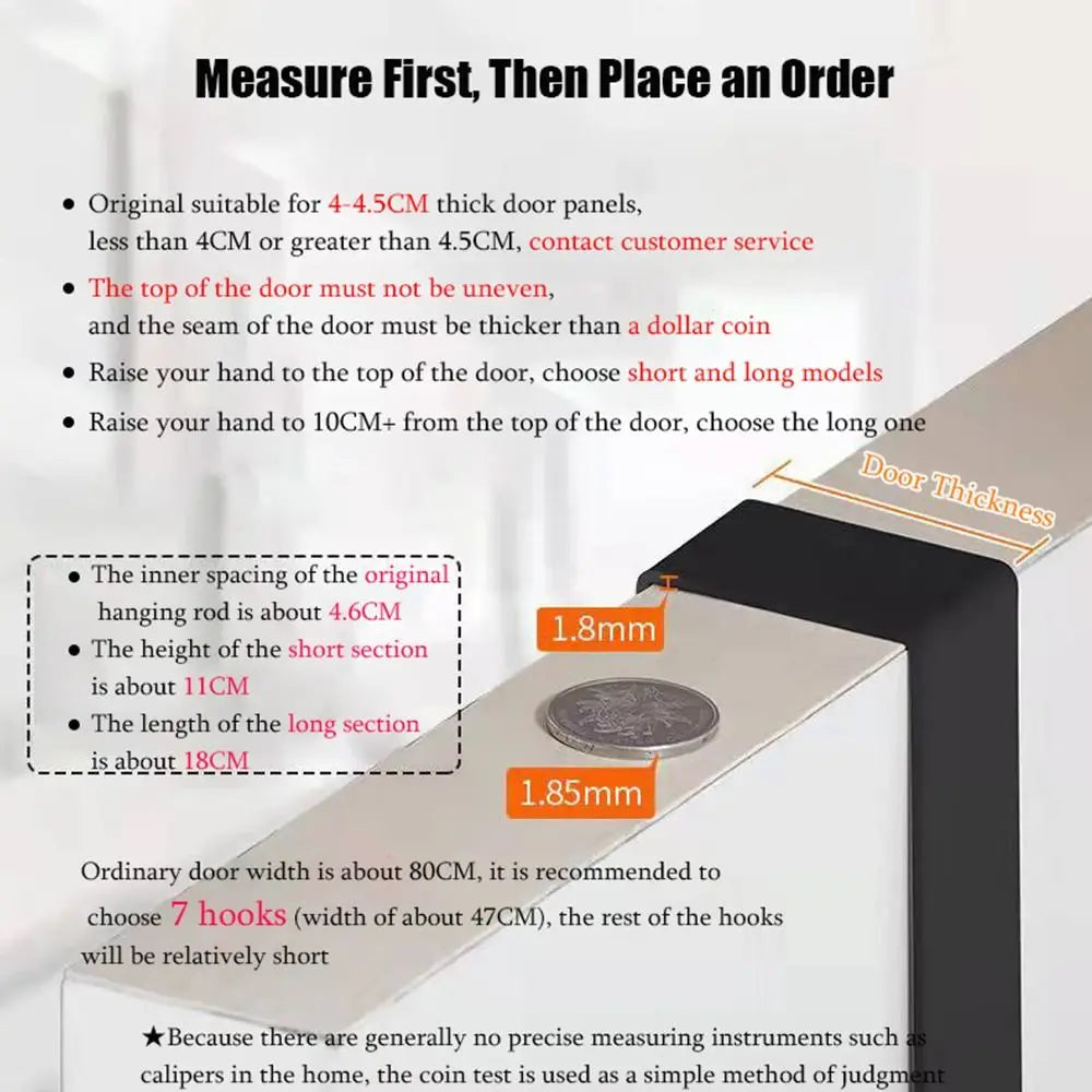 DoorSpace Hanger™ – Intelligenter Haken ohne Bohren