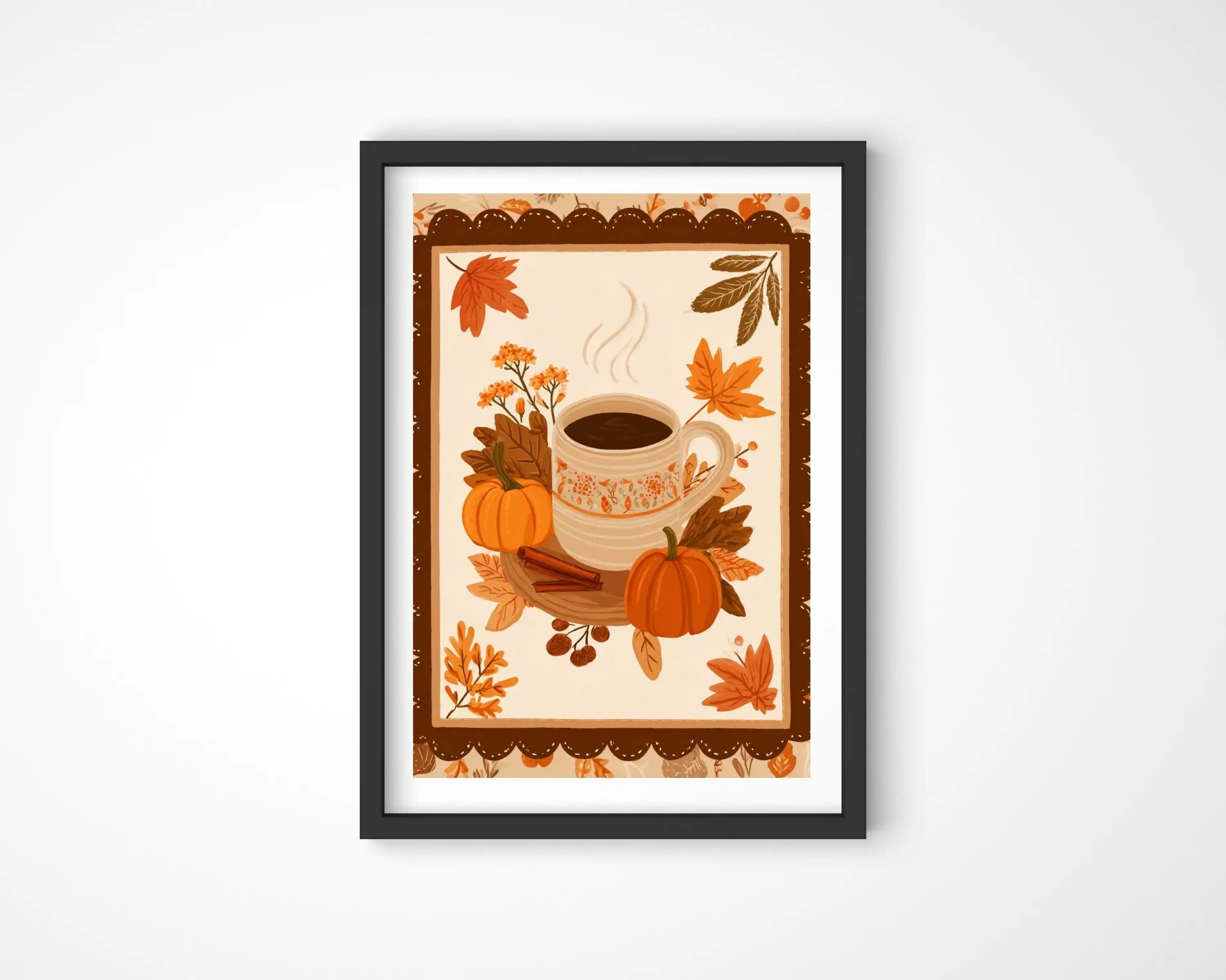 Autumn Spice Wall Art™ – Warme Herbstposter | 2+2 GRATIS
