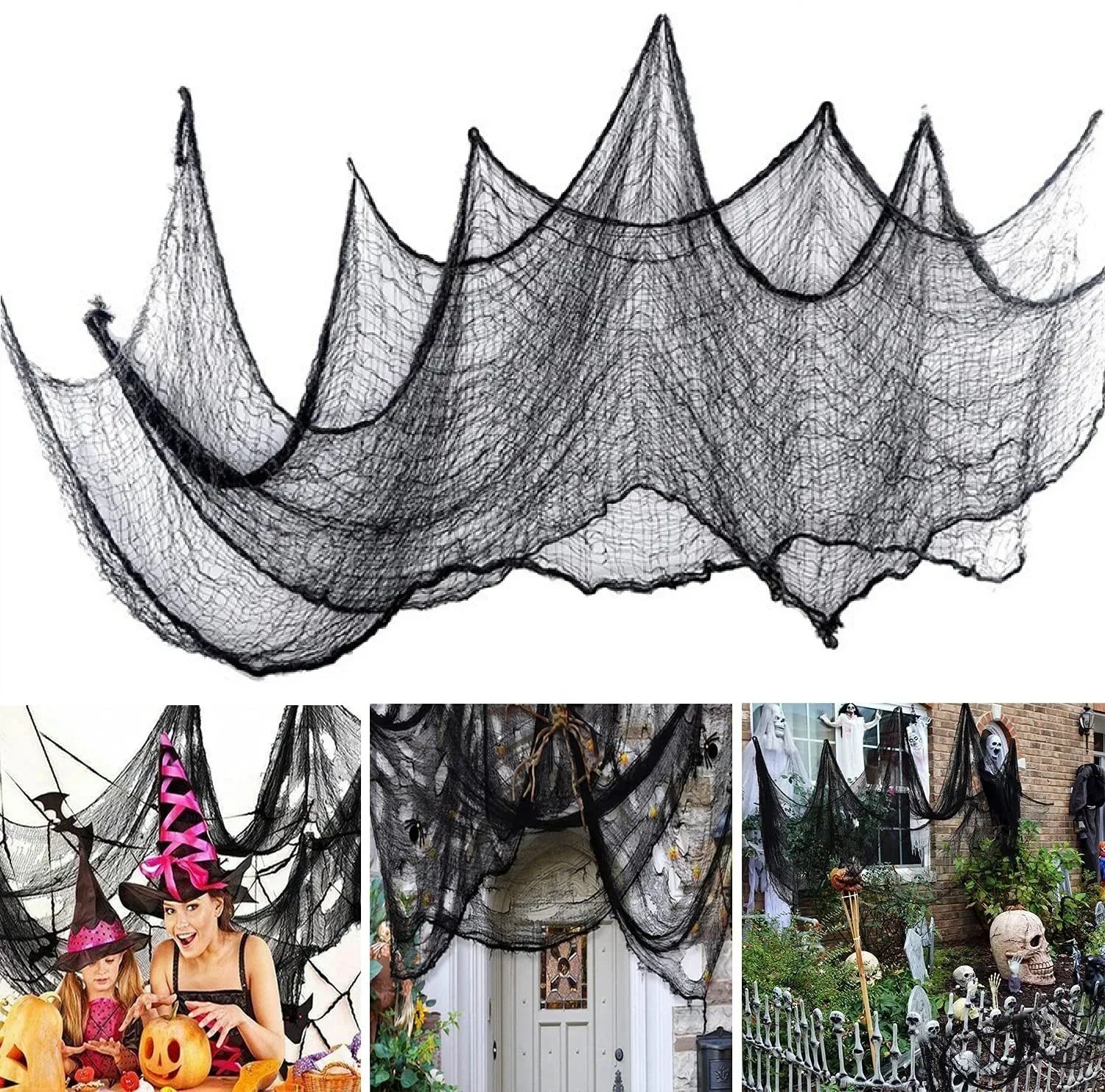 HauntedDrape™ – Gruseliges Halloween Gazetuch