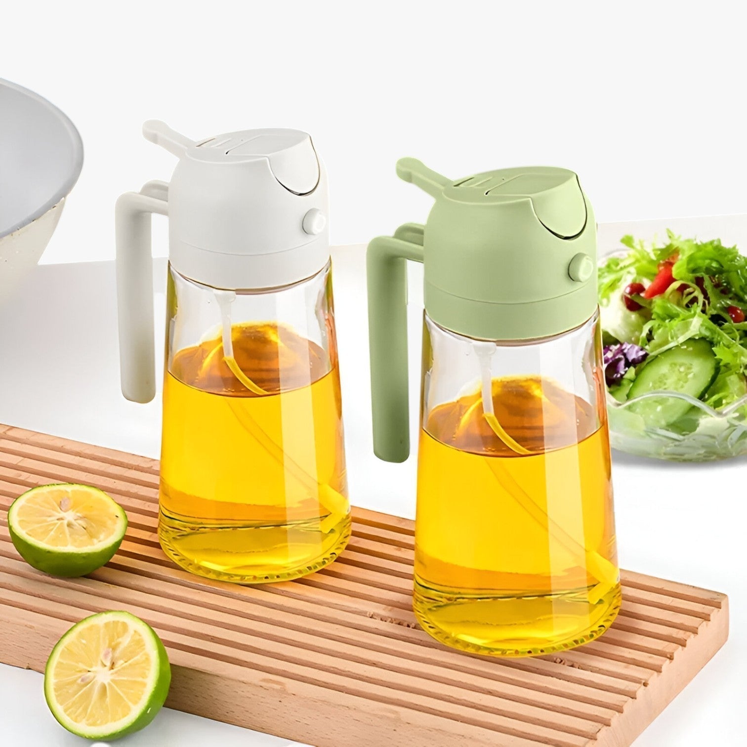 Spray & Save Pro™ | 2-in-1-Ölspray und Gießkanne - Präzise Dosierung, weniger Verschwendung