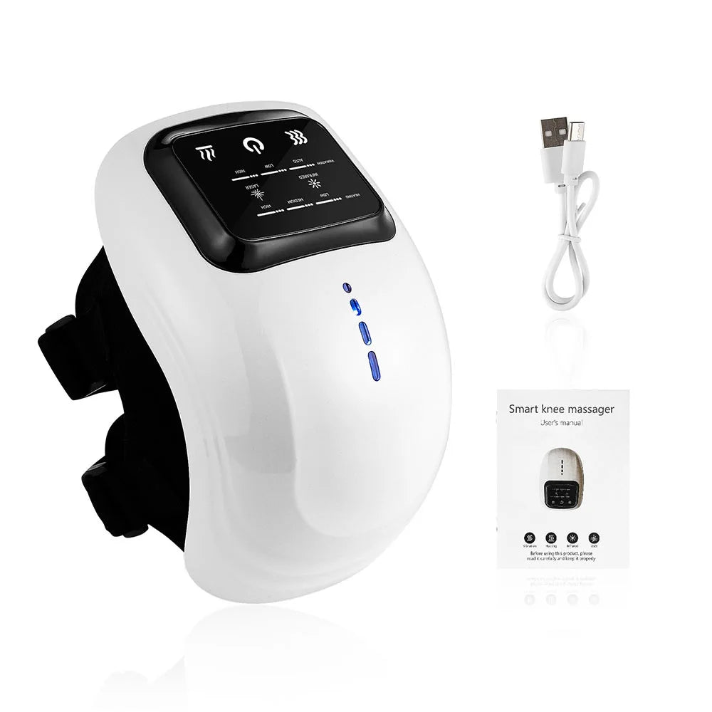 KneeRelief Pro™ – Intelligenter Knie-Massager mit Wärme & Vibration