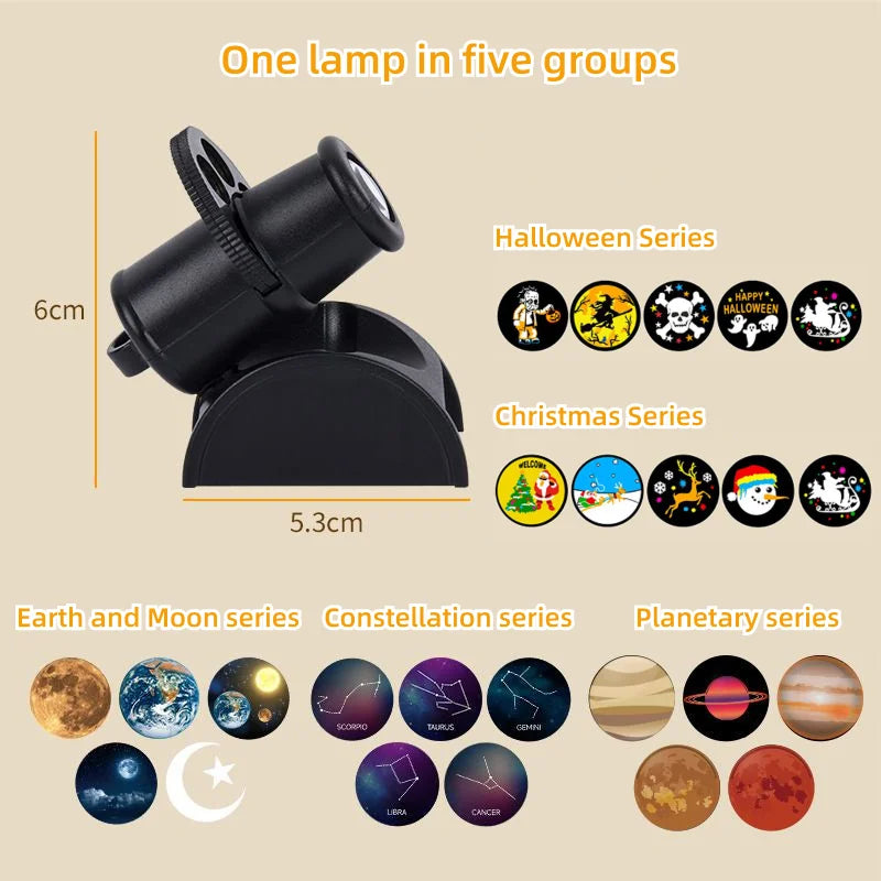 StarBeam™– USB Projektor Nachtlicht