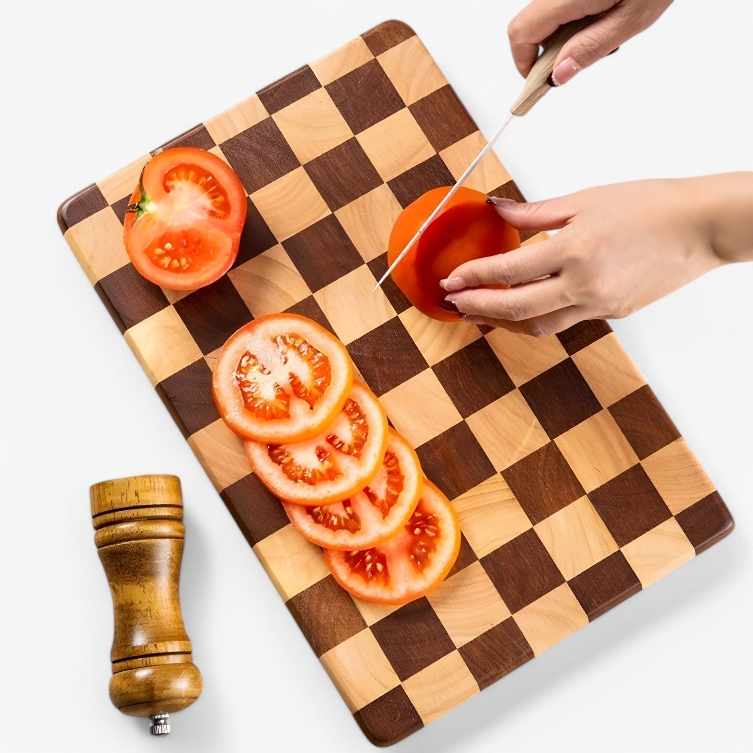 WoodenChef™ | Schneidebrett aus Holz - Langlebig, stilvoll und multifunktional