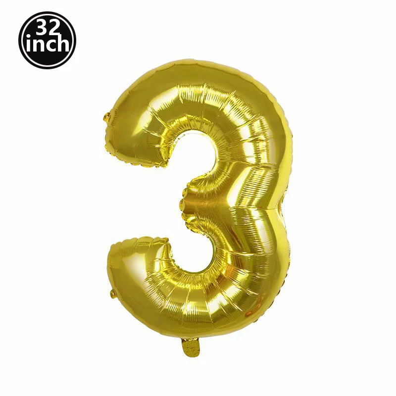 PartyDigits XL™ – Zahlenballons 80 CM | 1+1 GRATIS