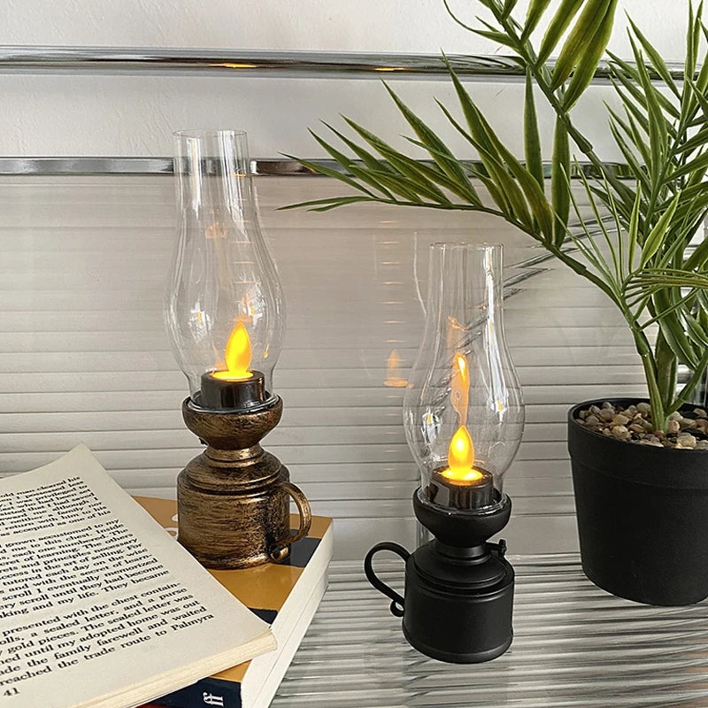 Vintage Flame Lantern™ – Retro-Kerzenlampe