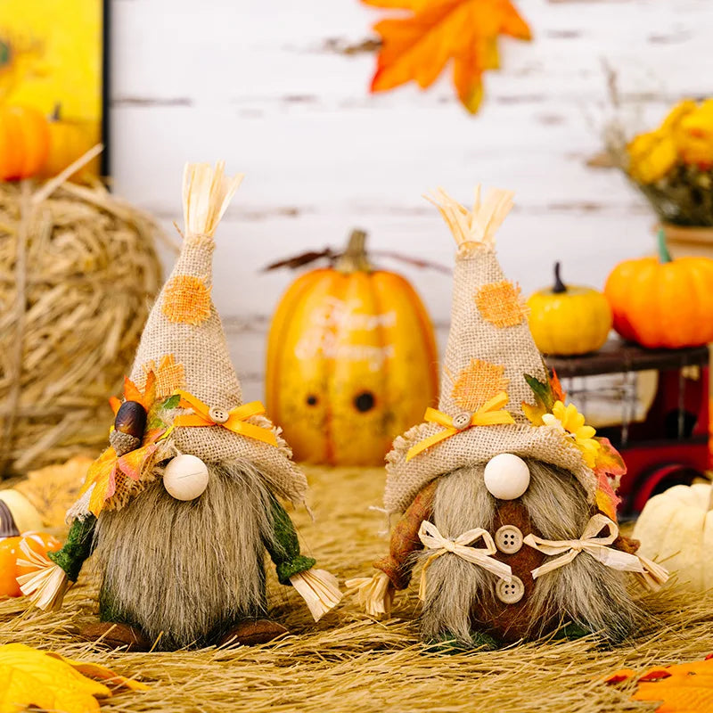 Harvest Gnome Duo™ – Stimmungsvolle Herbstzwerge | 1+1 GRATIS