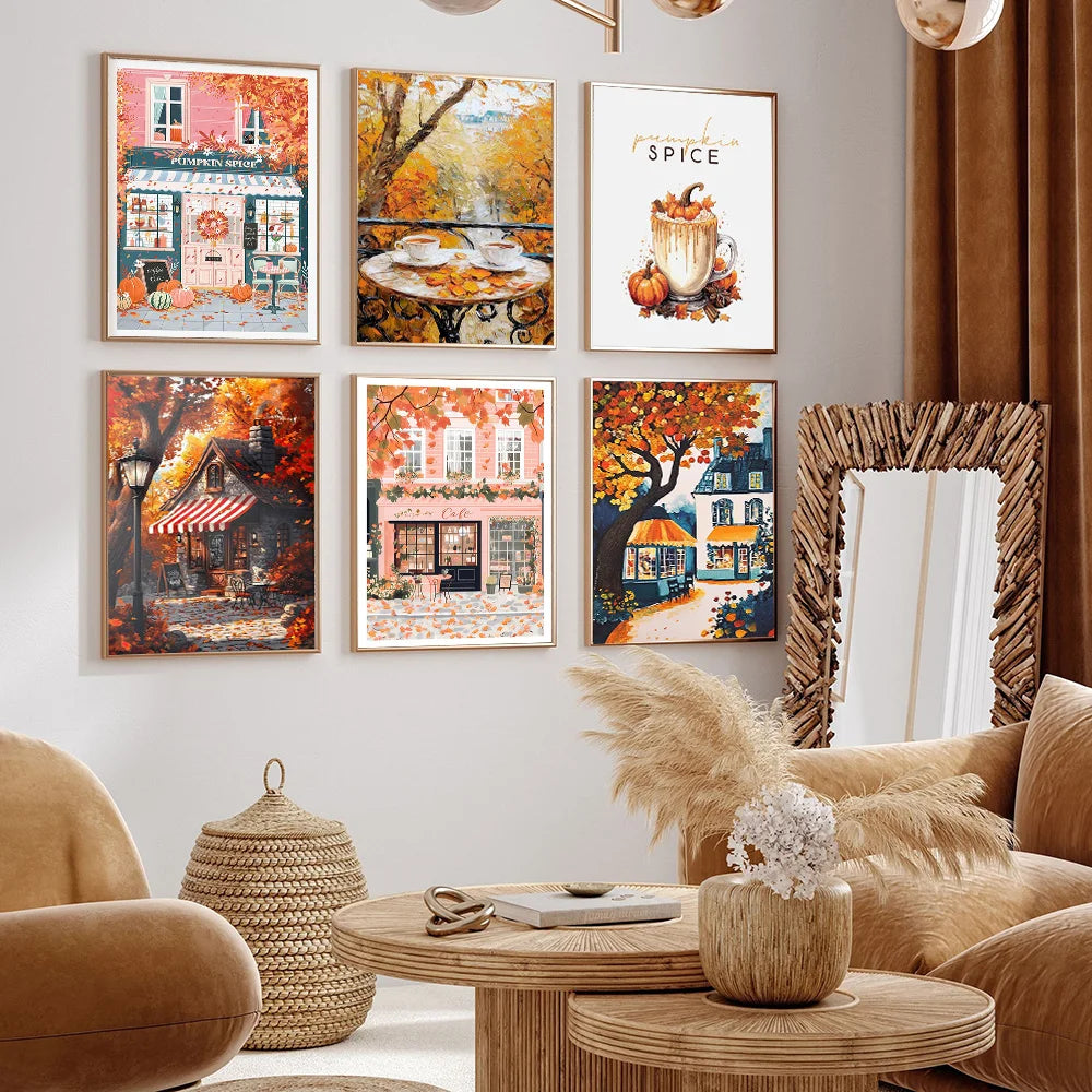 Autumn Spice Wall Art™ – Warme Herbstposter | 2+2 GRATIS