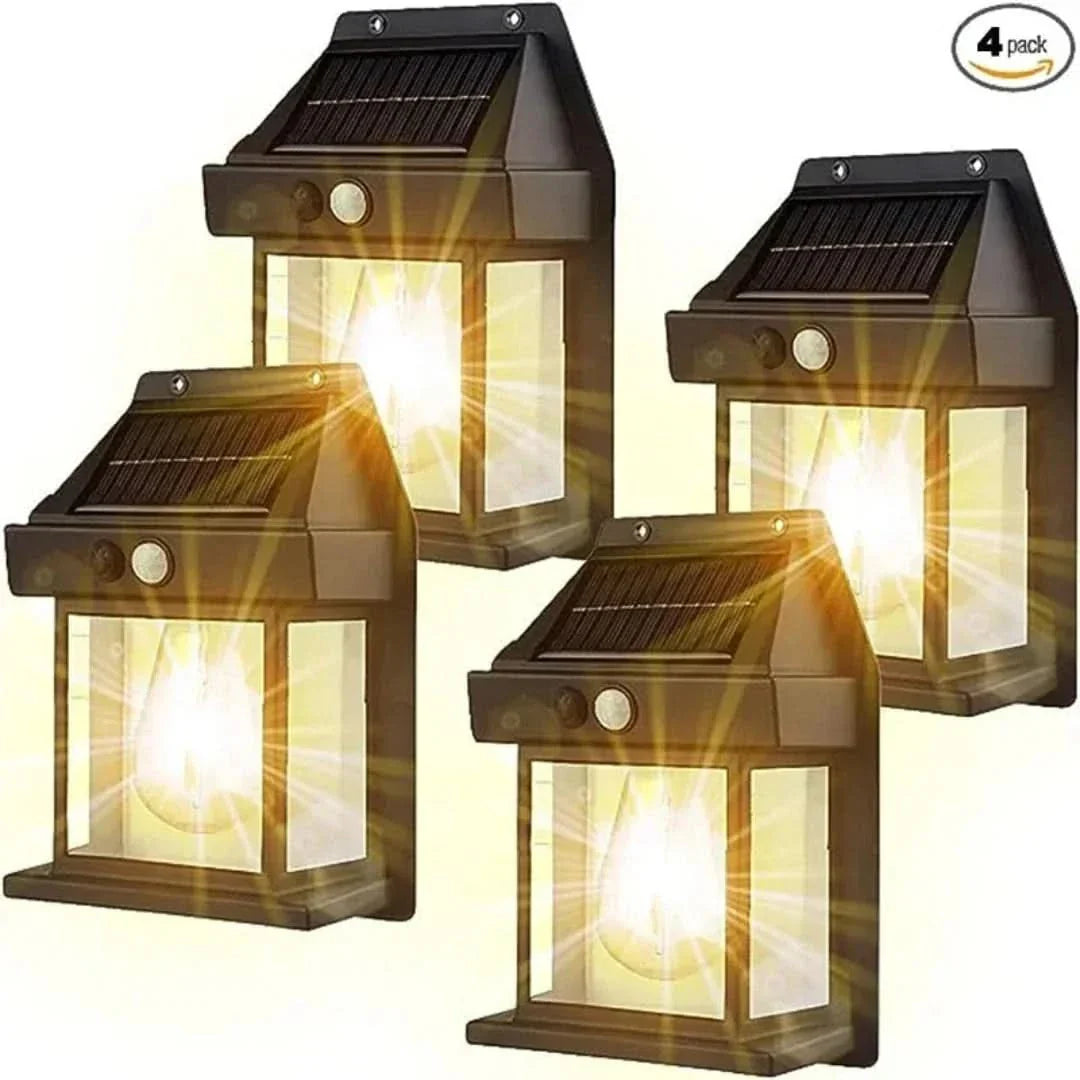 Solar-Wandleuchte für draußen | 50% RABATT