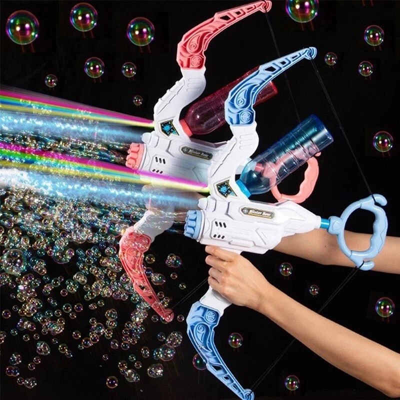 BubbleBow™ | 2 In 1 Electric Arrow Bubble Machine