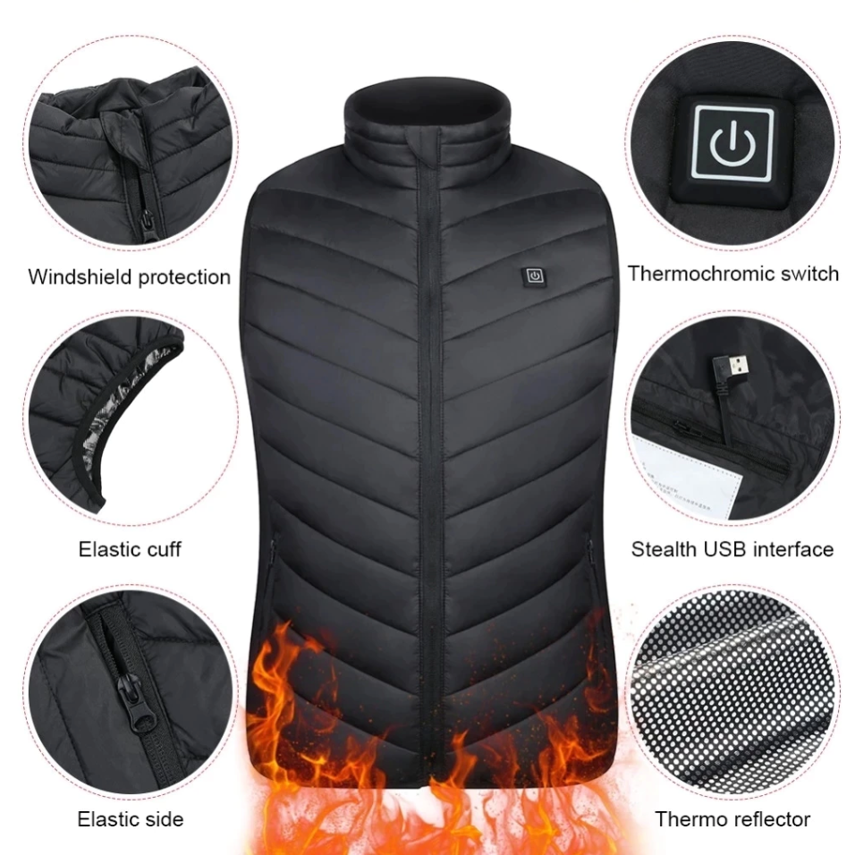 Icone™ BodyWarmer – Intelligente beheizbare Weste