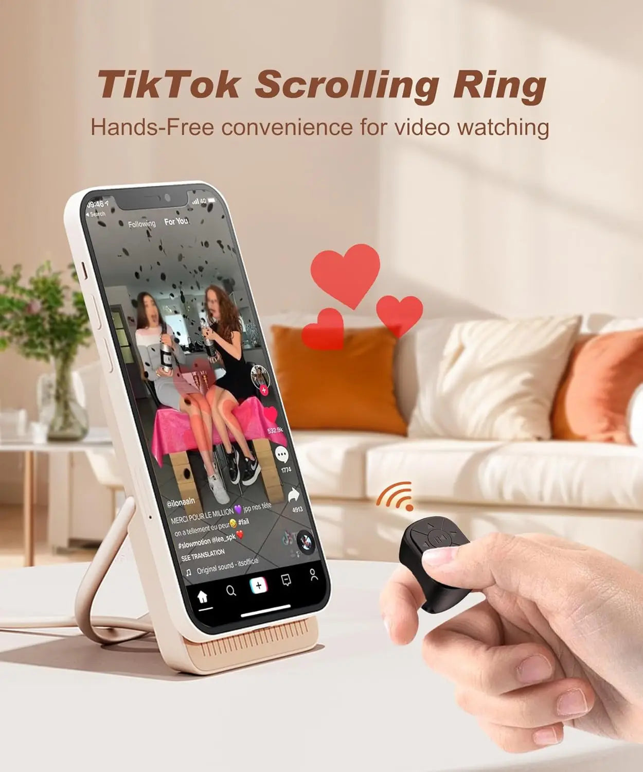 ScrollRing™ – Bluetooth Steuerungsring