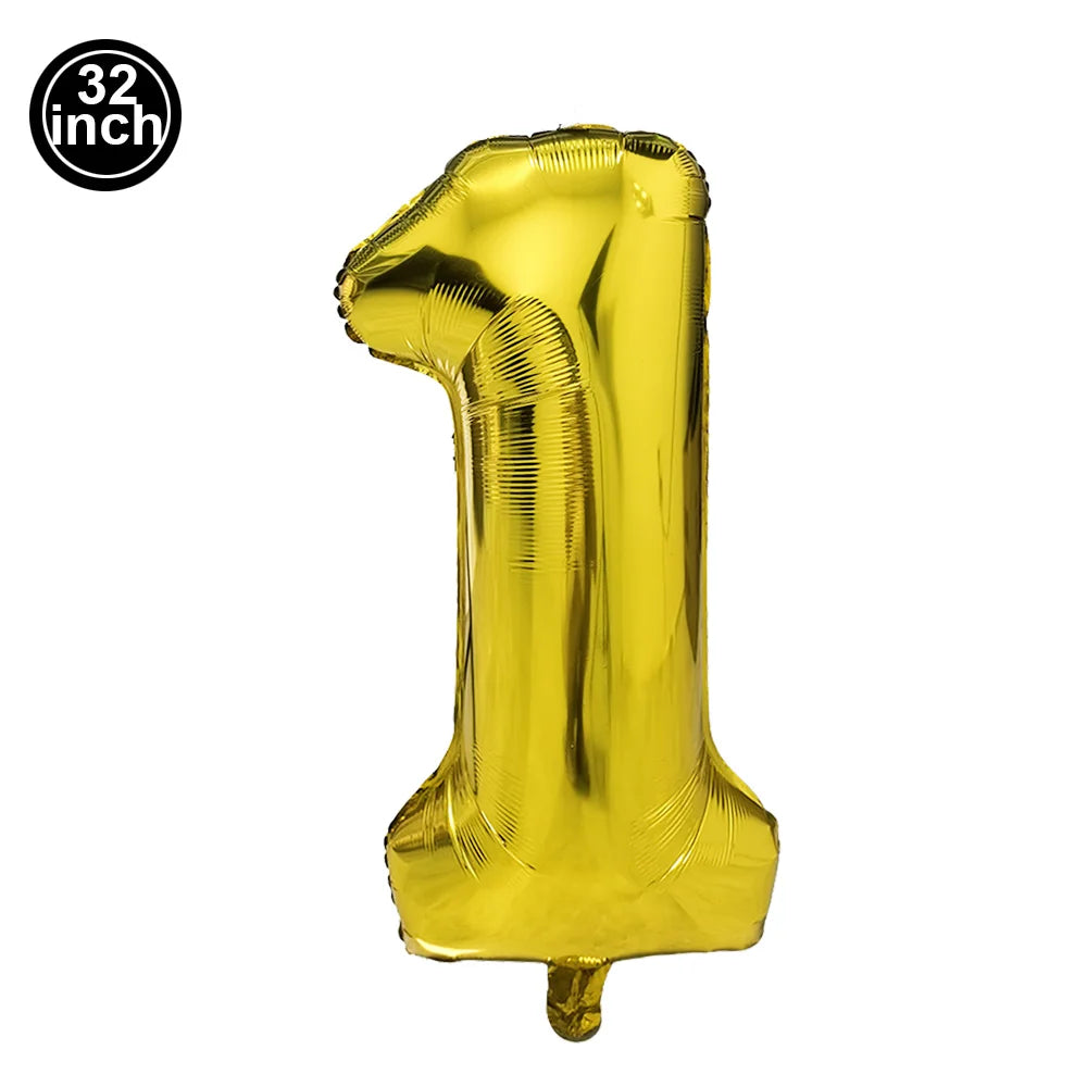 PartyDigits XL™ – Zahlenballons 80 CM | 1+1 GRATIS