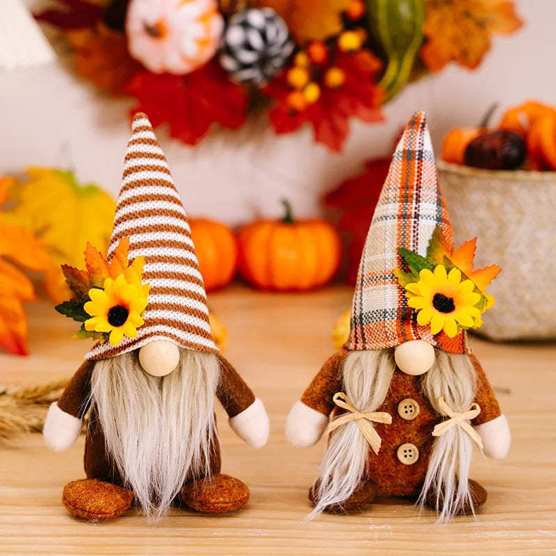 Harvest Gnome Duo™ – Stimmungsvolle Herbstzwerge | 1+1 GRATIS