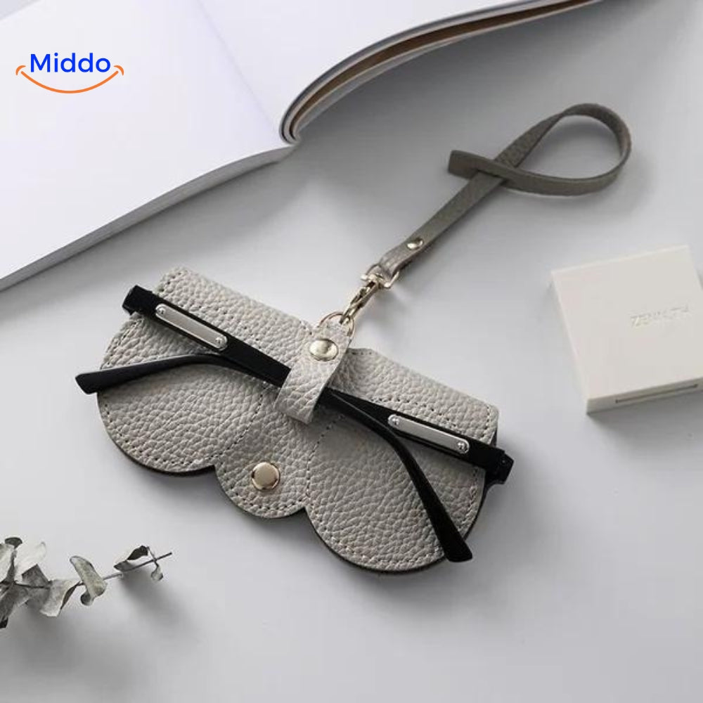 CompactVision™ – Schlanke Lederbrillenhülle