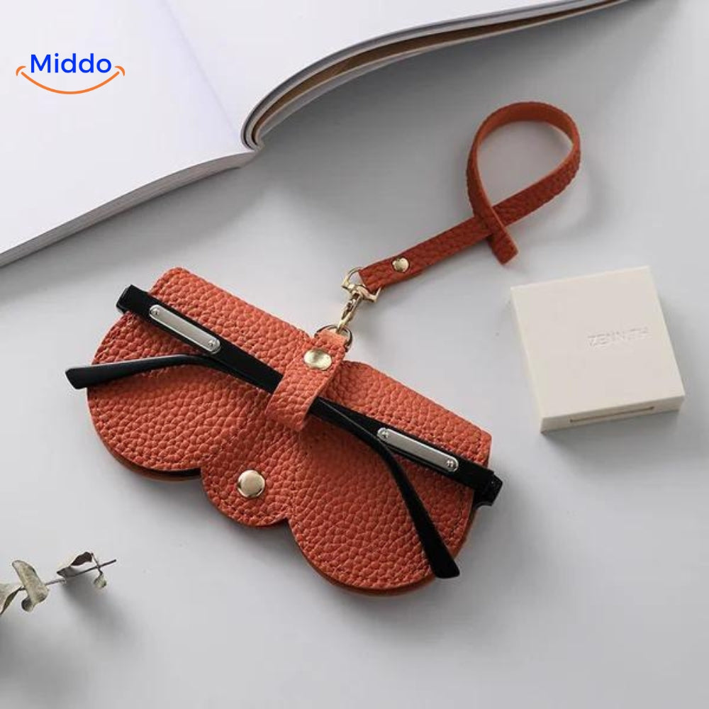 CompactVision™ – Schlanke Lederbrillenhülle