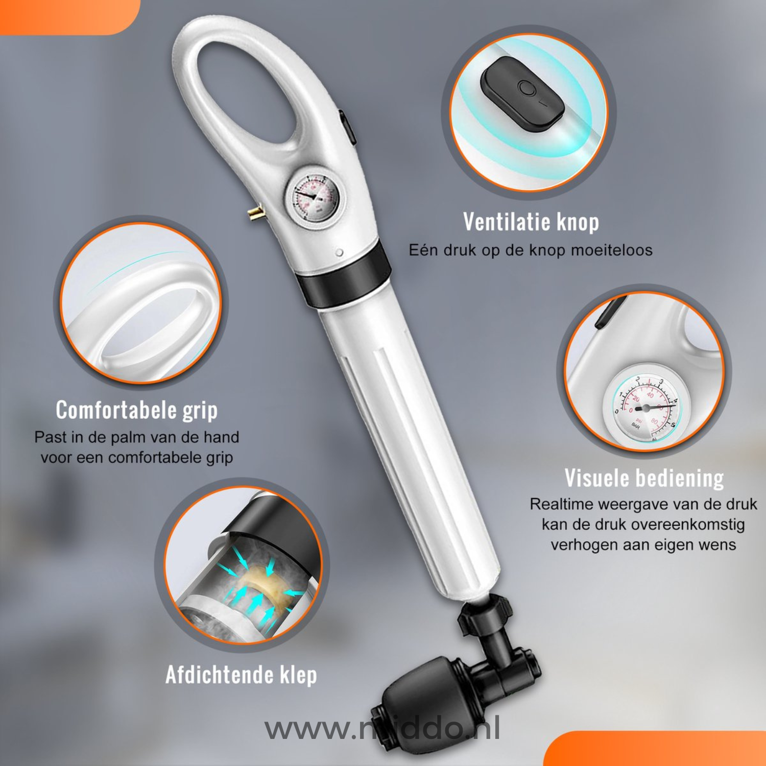 Turbo Luftdruck-Abflussreiniger™