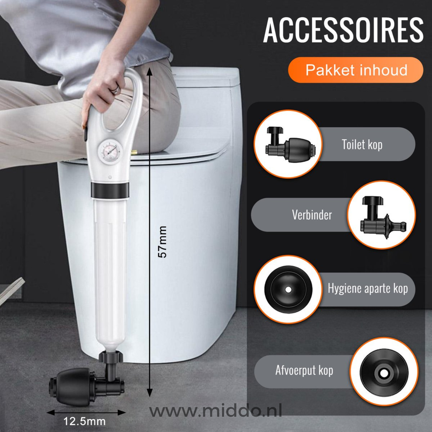 Turbo Luftdruck-Abflussreiniger™