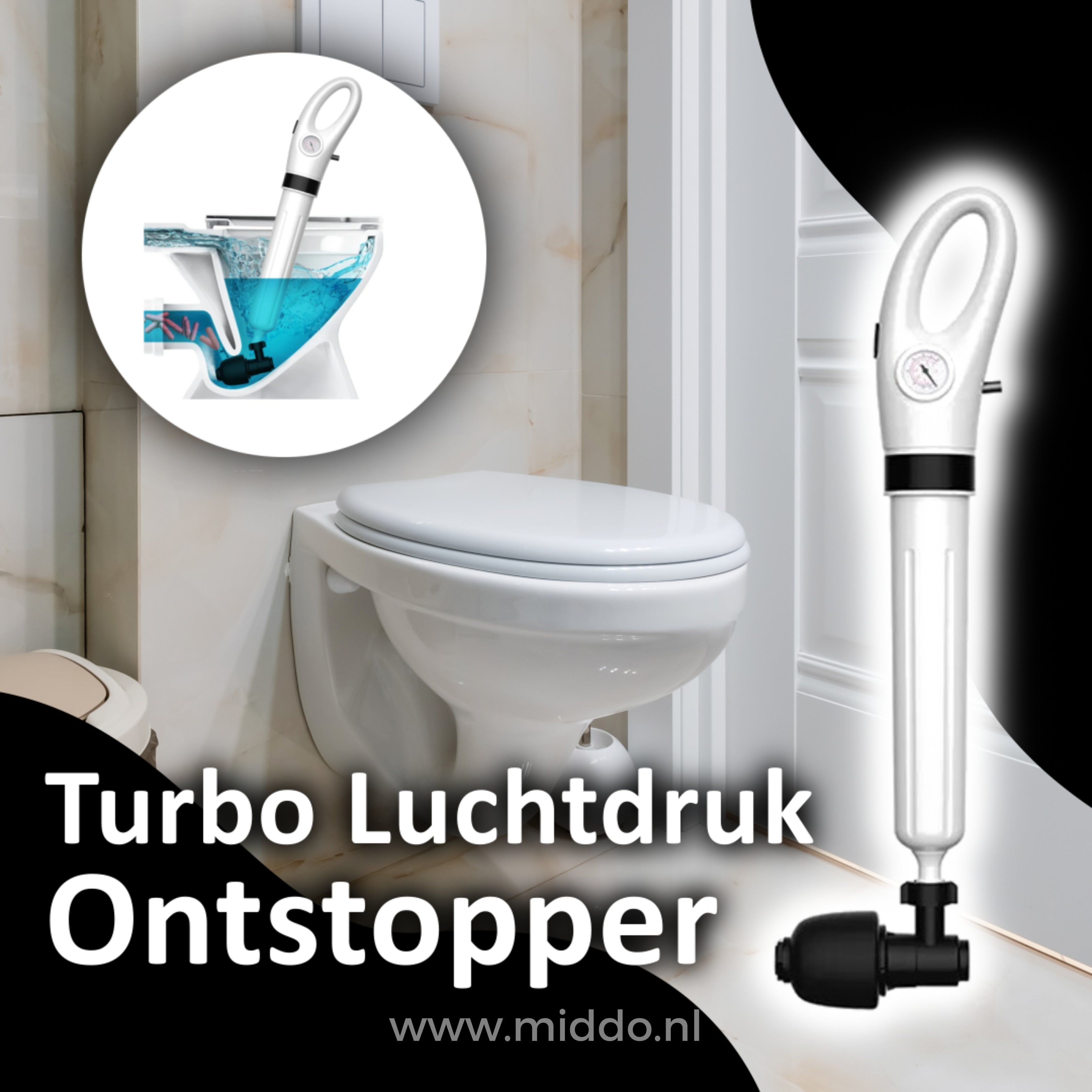 Turbo Luftdruck-Abflussreiniger™