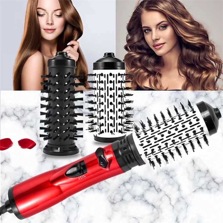 GlowCurl™ 3-in-1 Styler – Trocknen, Locken & Glätten!