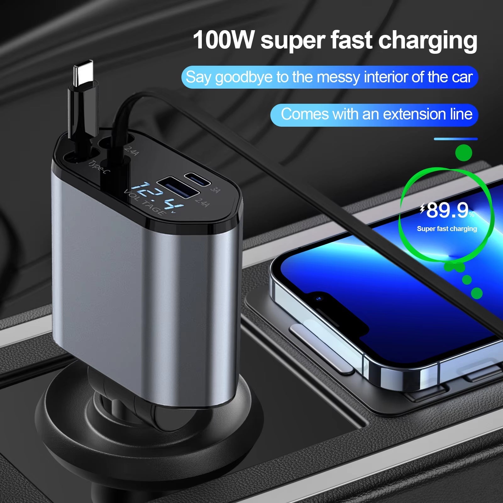 SnapCharge Pro™ - Das ultimative Schnellladegerät für unterwegs!