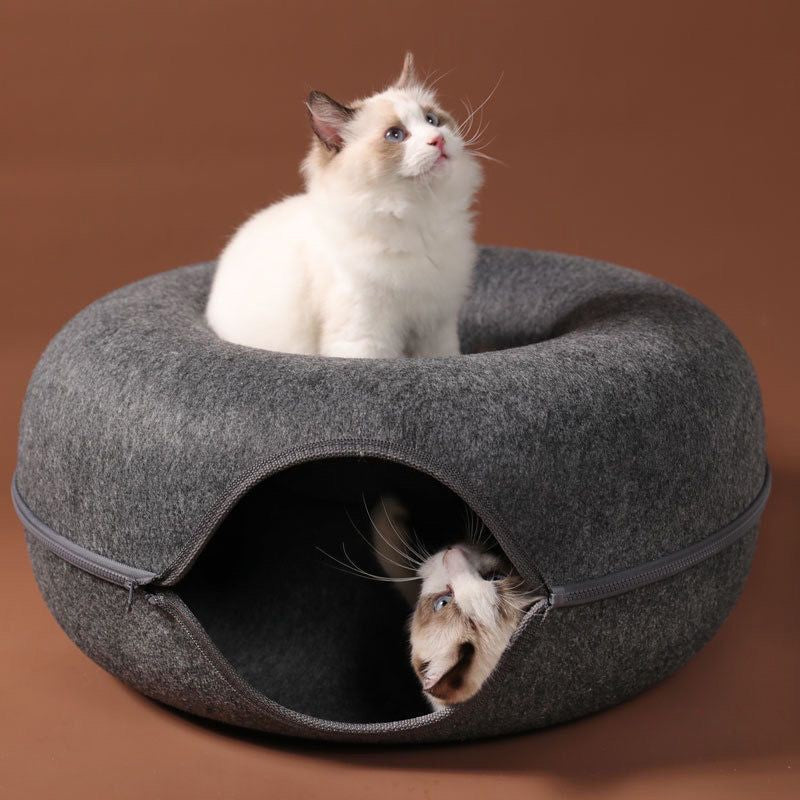 SnuggleTunnel™ | 2 in 1 Katzentunnelbett