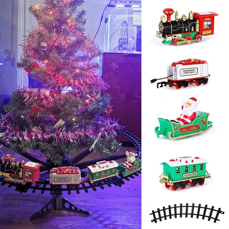 SantaExpress™ – Magischer elektrischer Weihnachtszug für unter den Weihnachtsbaum