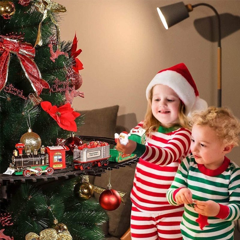 SantaExpress™ – Magischer elektrischer Weihnachtszug für unter den Weihnachtsbaum