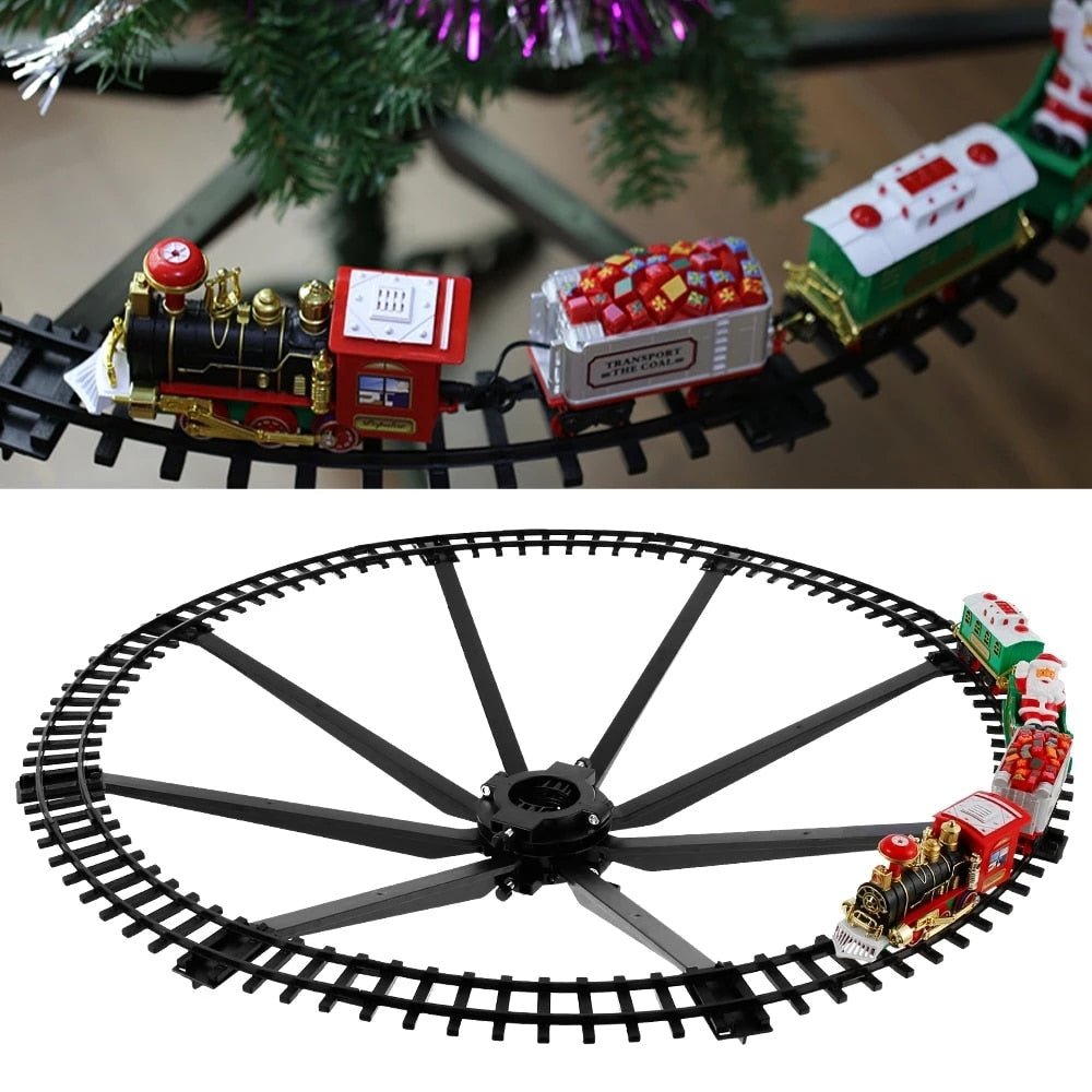 SantaExpress™ – Magischer elektrischer Weihnachtszug für unter den Weihnachtsbaum