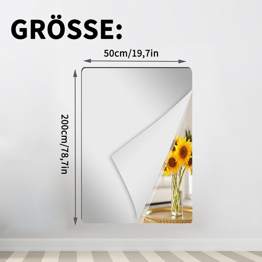 SafeFlex Mirror™ - Der unzerbrechliche Spiegel