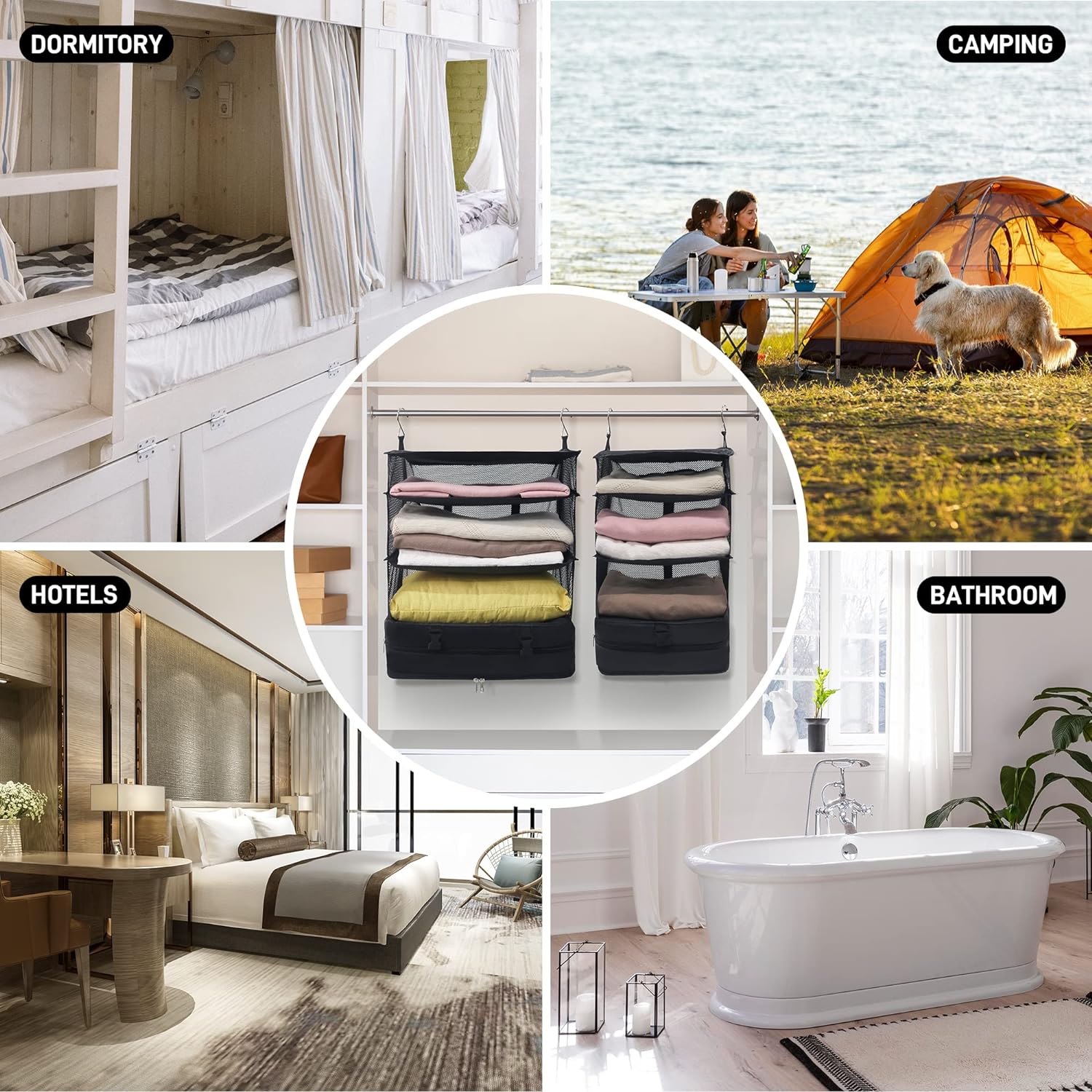 GlideNest™ Organizer – Einfaches Reisen mit einfacher Packkontrolle